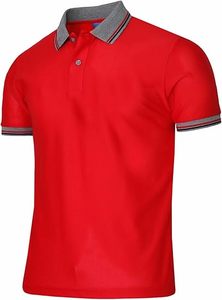 เสื้อยืดคอตตอนดีไซน์พรีเมียมพร้อมโลโก้สั่งทำ ทรงหลวม แขนสั้น สำหรับผู้ชาย สไตล์ลำลอง เสื้อโปโล มีจำหน่าย - Product Image 4