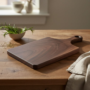 Planche à découper artisanale en bois de manguier, sur mesure, luxe, haute qualité, durable, écologique, pour la cuisine - Product Image 1