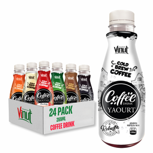 VINUT Café moulu Cold Brew 270ml Arabica Robusta Sans OGM Sans produits laitiers Sans gluten Direct usine Marque privée Échantillon gratuit OEM/ODM - Product Image 1