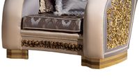 Ensemble de canapés sectionnels carrés capitonnés en bois de teck massif, style Royal Mid-Century Modern, sculpté, de luxe, avec détails dorés, pour appartement Majlis arabe