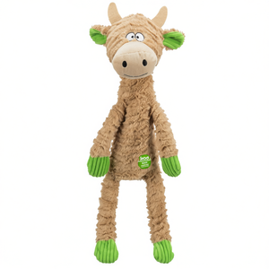 Juguete de Peluche para Perro con Forma de Vaca, 50 cm, Juguete para Masticar con Cuerda - Product Image 3
