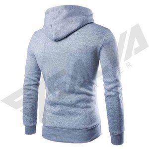 Sudadera con Capucha para Hombre, Corte Regular, Tejido de Felpa, 100% Algodón, Estilo Casual para Otoño, Diseño Ecológico con Botones, Bolsillos con Bloques de Color - Product Image 4