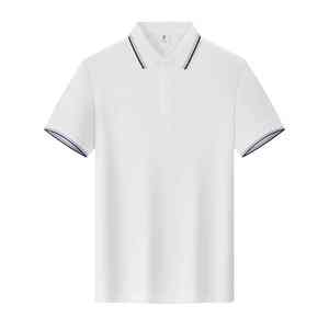 Camiseta Polo Personalizada con Decoración de Botones, Algodón Piqué Puro, Tela Personalizada, Manga Corta - Product Image 1