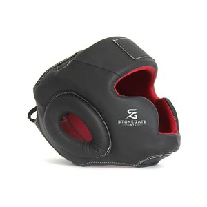 Protector de Cabeza para Entrenamiento de Boxeo, Personalizado, de Cuero, Ligero, Transpirable y Ajustable, para Sesiones de MMA y Kickboxing 2026 - Product Image 1