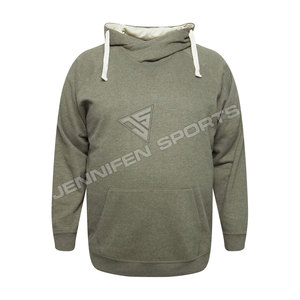 Sudaderas con Capucha Casuales de Invierno para Hombre, Unisex, de Alta Calidad, Talla Grande, con Logotipo Personalizado, 100% Algodón, Gruesas, Transpirables, de Secado Rápido - Product Image 1