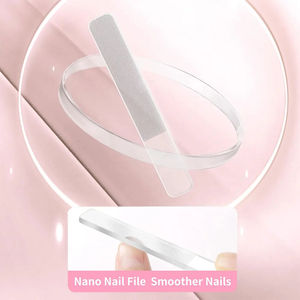 Set de Manicura Ecológico, Kit de Cortaúñas de 9 Piezas, Acero Inoxidable, Herramientas para el Cuidado de las Uñas, Estuche Portátil de Cuero - Product Image 6