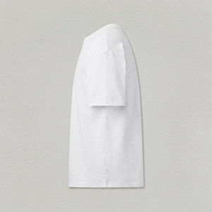 Camiseta Blanca de Manga Corta para Hombre con Estampado de Letras Verdes 'Enjoy Every Moment', Cuello Redondo, Corte Casual - Product Image 6