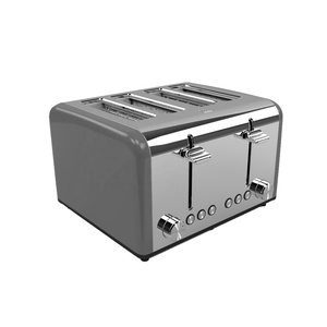 Độc Đáo 4-Slice Điện Kim Loại Bánh Sandwich Toaster Pop-up Sản Xuất Bánh Mì Cho Nhà Hoặc Khách Sạn Nhà Bếp Thiết Kế Độc Đáo Thiết Bị Nhà Bếp - Product Image 4