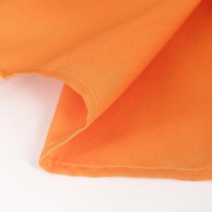 Túnica de Graduación Naranja para Mujer, Túnica Académica de Poliéster Mate para Ceremonia Escolar, Talla Adulto - Product Image 5