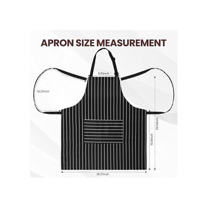Wholesale Best Quality Cooking <b>Kitchen</b> <b>Aprons</b>, Adjustable Bib <b>Apron</b> with 2 Pockets for Men Women Chef <b>Apron</b> - Product Image 1
