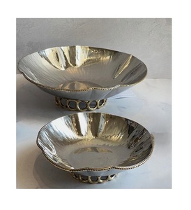 Ensemble de 3 bols à dessert de tailles différentes, bols de service en aluminium design, qualité supérieure, forme personnalisée, bols à bonbons - Product Image 5