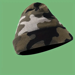 Gorra de camuflaje de Vietnam con logotipo personalizado de alta calidad, sombreros ajustados para hombres para pesca al aire libre, deportes, ciclismo, fiesta informal de invierno - Product Image 1