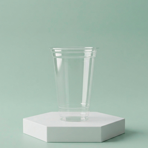 Gobelets en plastique transparent PP PET 12 16 22 oz avec couvercle, gobelets à café jetables du Vietnam pour boissons froides, thé glacé, boba, lait, café - Product Image 1
