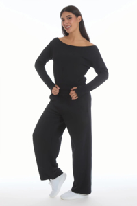 Haut court décontracté style streetwear pour femme, noir mat, épaules tombantes, 100 % coton molletonné, à capuche, manches longues, pour le sport et l'hiver - Product Image 6