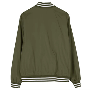 Vestes de sport d'hiver personnalisées pour hommes avec col montant et logo frontal, haute qualité, respirantes et à séchage rapide - Product Image 3