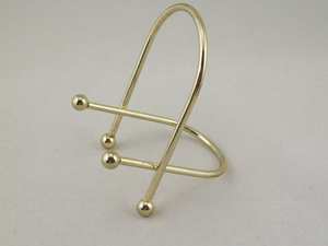 Décoration d'intérieur : Chevalet de présentation autoportant en métal doré, réglable, pour décoration de sol et de mariage - Product Image 6