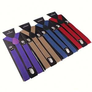 Tirantes Elásticos Unisex de 2.5cm con Clip, Coloridos y Encantadores, en Forma de Y, Ajustables, con Hebilla de Hierro y Transferencia Térmica - Product Image 5