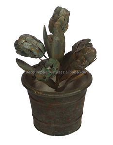 Ramo de Navidad Haaf, maceta decorativa de hierro, plantas, Navidad, Color Natural, Multi hierro, venta al por mayor, interior, Navidad, hecho a mano - Product Image 6