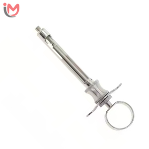Seringue d'aspiration manuelle chirurgicale dentaire en acier, équipement dentaire SurgiRight, instrument OEM, vente en gros - Product Image 2