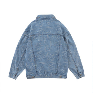 <b>Mens</b> <b>Denim</b> <b>Jacket</b> Premium Quality Construction for Urban Style Daily Wear and Outdoor Use High-volume garment factory Wholesale - Product Image 2