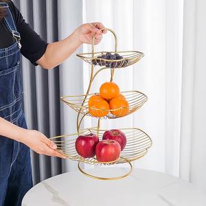 Belle structure en fil métallique ouvert permettant un accès facile sous tous les angles, panier à fruits et en-cas qui améliore l'efficacité et le flux dans la cuisine. - Product Image 2