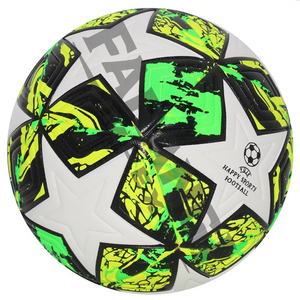 Balón de Fútbol Oficial Tamaño 5 y 4, de Primera Calidad, Sin Costuras, para Partidos de Equipo, Alta Retención de Aire, Diseño Blanco, Rojo y Dorado - Product Image 4