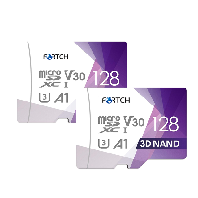 2-Pack 128GB SD Card U3 SDXC High-Speed Micro Memory Card Wholesale