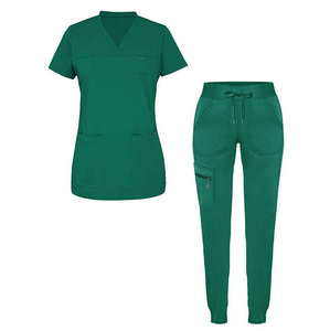 Tissu en Coton/Spandex Peigné Respirant à Séchage Rapide, Élastique et Anti-Transpiration, Détection par Aiguille, Logo Personnalisé, Unisexe, Short d'Hôpital - Product Image 6