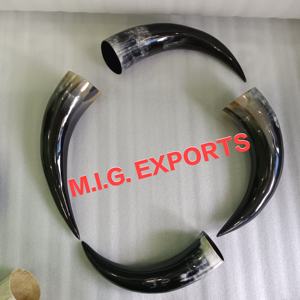 Cuerno para beber de cuerno negro o cuerno de búfalo para fiestas de cumpleaños, bodas, oficinas, festivales y otros eventos. - Product Image 2