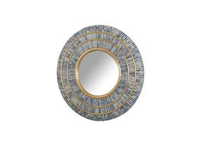 กระจกติดผนังลายดอกไม้สีดำขาวประดับด้วยกระดูกแกะสลักอย่างประณีต สำหรับตกแต่งบ้านสไตล์โมเดิร์น ในราคาประหยัด - Product Image 2