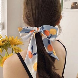 Long Hairband Skinny Neckerchief Women Hair <b>Scarf</b> Fashion Headband Cute Tie <b>Scarves</b> <b>Silk</b> Feel Luxury Print Bag <b>Scarf</b> For Ladies - Product Image 5