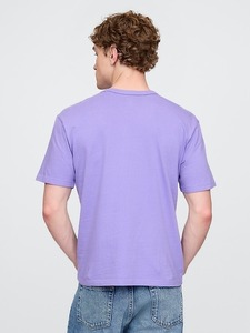 เสื้อยืดคอตตอนเรียบแบบกำหนดเองสำหรับผู้ชาย ไซส์ใหญ่ สีม่วงลาเวนเดอร์ เสื้อยืดเปล่า สตรีทแวร์ คุณภาพสูง ผู้ผลิตและจำหน่าย OEM ขายส่งจำนวนมาก - Product Image 3