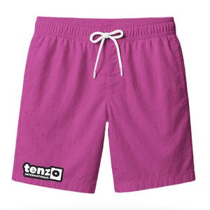 Pantalones Cortos Casuales para Hombre TideRider, 100% Poliéster, para Gimnasio, Playa, Ropa de Calle, Cintura Alta, Sólidos, Transpirables, de Secado Rápido, Tela de Lona, OEM - Product Image 3