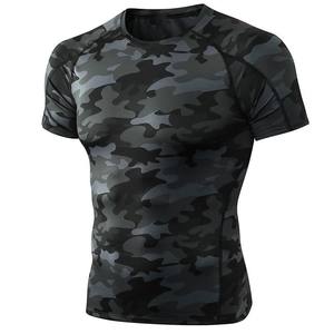 Camiseta Deportiva Unisex Transpirable de Poliéster/Nailon Hecha a Medida con Protección UV Personalizable para Atletas OEM ODM - Product Image 2