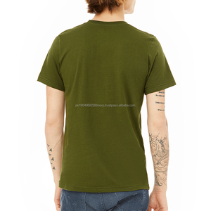 Camiseta Clásica de Manga Corta para Hombre, Estilo Jersey, Cuello Redondo, Cómoda y Ajustada - Product Image 4