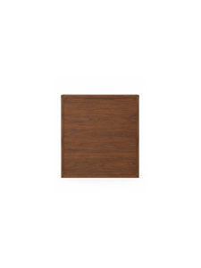 Minimalist Solid Wooden Bathroom Storage Cabinet With Vertical Slats And Open <b>Shelf</b> natrual finish Eco-Friendly - Product Image 6