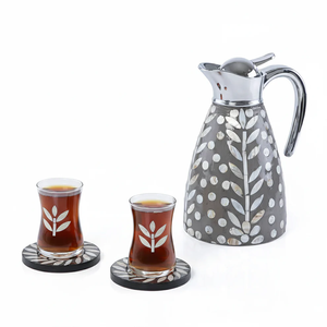 Multipurpose stainless steel <b>tea</b> pot suitable for boiling water brewing <b>tea</b> and serving coffee in home and office <b>settings</b> - Product Image 1