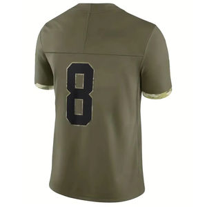 Nueva Camiseta de Fútbol Americano Sublimada Personalizada para Adolescentes, 100% Poliéster, Corta, Transpirable y Ecológica, Gran Venta - Product Image 2