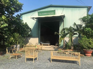 Traditional Style <b>Bamboo</b> Foldable <b>Sofa</b> Chair for Dining Living Room Home Apartment Hotel Villa Use-Wholesale Home Furniture - Product Image 4