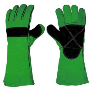 Guantes de Soldadura Antiestáticos de Cuero Vacuno de Primera Calidad, Resistentes al Calor, de Alta Resistencia, con Puño de Seguridad - Product Image 2