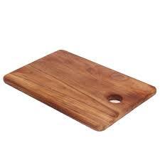 Tabla de cortar de madera rectangular, material natural, superficie pulida, para uso en la cocina - Product Image 3