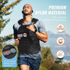 Gilet Ponderato Regolabile per Uomini e Donne, Opzioni da 20kg e 10kg per Allenamento e Workout - Product Image 3