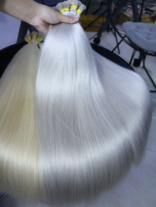 Prix d'usine vietnamien Extensions de cheveux plats Nasa humains Virgin Remy Keratin Bond Bulk 100 Brins par 100 Grammes Toutes les couleurs - Product Image 5