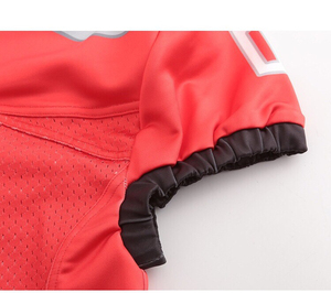 Uniform Wholesale Custom American Football Jersey Breathable <b>Mesh</b>-Stitched Rugby Shirts Uniform Digital Print Teamwear Summer - Product Image 5