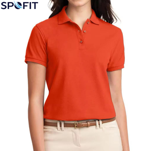 Camisas Polo para Mujer al por Mayor, Diseño de Verano, Manga Corta, Ropa Casual, Camisa Polo Profesional, Personalización de Logotipo, Impresión de Diseño - Product Image 4