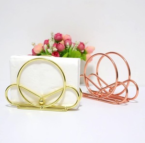 Decorative Iron Napkin Holder Stylish <b>Dining</b> Table Organizer Strong Durable Build Perfect For Restaurants Hotels Home <b>Kitchens</b> - Product Image 1