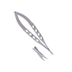 Ensemble d'instruments réutilisables de classe I, ciseaux à cornée en titane et acier inoxydable microchirurgicaux certifiés CE et ISO13485 - Product Image 3