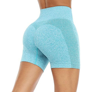 Shorts de sport respirants personnalisés, nouvelle couleur, pour la gym, le fitness, l'entraînement, sans coutures, effet push-up, pour femmes - Product Image 6