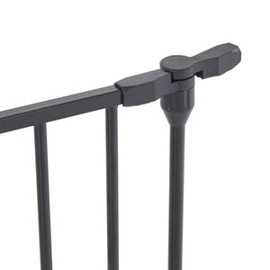 Prolunga Laterale Nera 70*80*2cm per Caminetti, Set di Accessori per Recinzioni a 1 Pezzo - Product Image 4