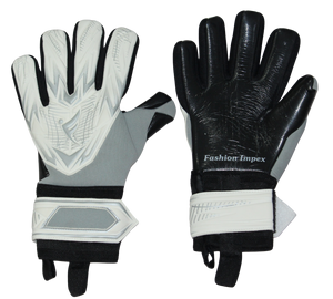 Guantes de portero de fútbol profesional, excelentes guantes de fútbol de cuero y látex para capturar balones para porteros - Product Image 1
